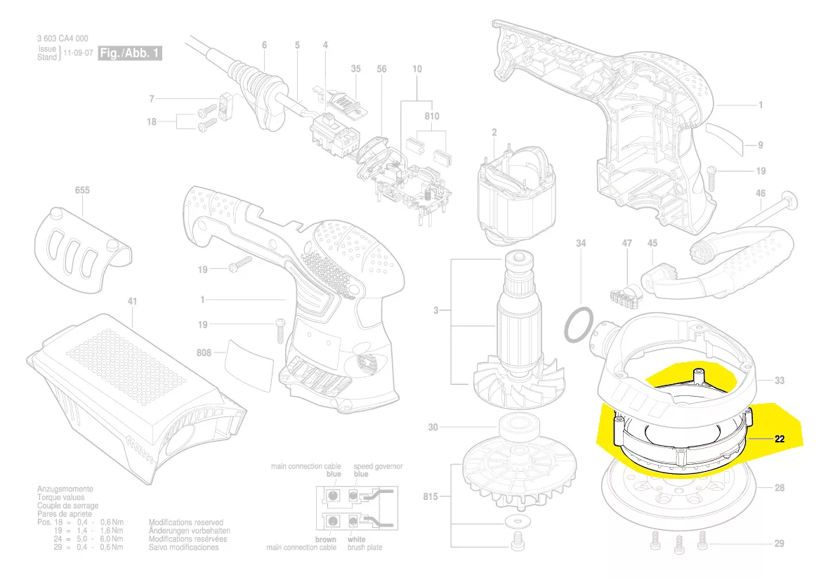 Support réf. 2 609 004 915 BOSCH